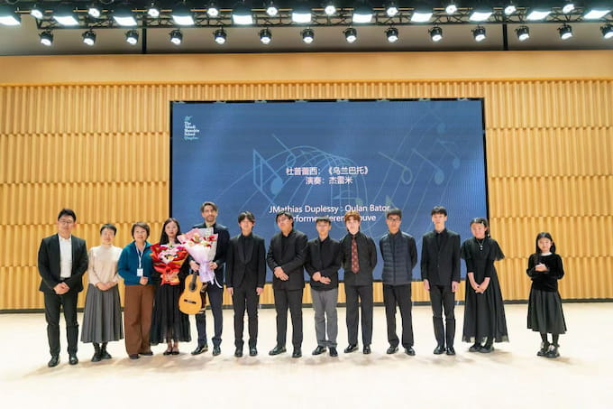 所有音乐会参演乐手合影